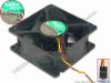 92811 Nidec T35119-DEL Server - Square Fan sq90x90x38, 3-wire, 12V 1.8A Nidec T35119-DEL Server - Square Fan 