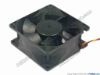 92811 Nidec T35119-DEL Server - Square Fan sq90x90x38, 3-wire, 12V 1.8A Nidec T35119-DEL Server - Square Fan 