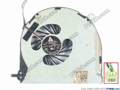 93359 Dell XPS 15z L511z Cooling Fan  -AK84, 0PC5GP, w35x3x3, 5V 0.5A, Bare fan Dell XPS 15z L511z Cooling Fan  