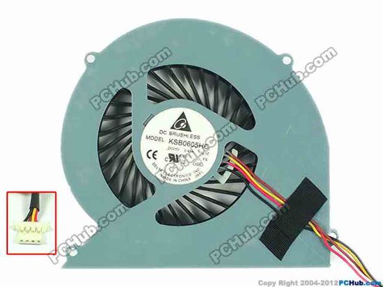 93994 Acer Aspire 4830T Series Cooling Fan  -AL1Z, w15x4x4, 5V 0.45A, Bare fan Acer Aspire 4830T Series Cooling Fan