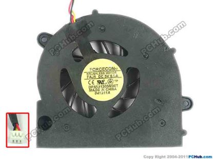 94020 Lenovo G450 Series Cooling Fan  FAJ5, w25x3x3, 5V 0.5A, Bare fan Lenovo G450 Series Cooling Fan  