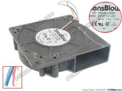 94289 Delta Electronics BFC1212C  Server - Blower Fan -S14B, bw120x120x32, w125x4x4, 12V 2.22A Delta Electronics BFC1212C  Server - Blower Fan 