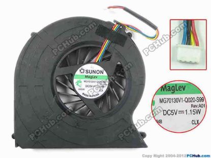 94709 Acer Aspire 7740 Series Cooling Fan  MG70130V1-Q020-S99, Bare fan Acer Aspire 7740 Series Cooling Fan  