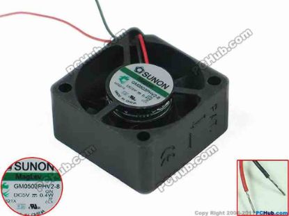 95302 SUNON GM0503PHV2-8 Server - Square Fan GN, sq30x30x15, 2-wire, 5V 0.4W SUNON GM0503PHV2-8 Server - Square Fan 