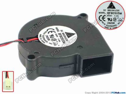 95382 Delta Electronics BFB0505M Server - Blower Fan bw50x50x15, w95x2x2, 5V 0.45A Delta Electronics BFB0505M Server - Blower Fan 