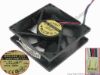 111593 ADDA AD0812MB-A76GL Server - Square Fan S, (TSA), sq80x80x25, 3-wire, 12V 0.15A ADDA AD0812MB-A76GL Server - Square Fan 