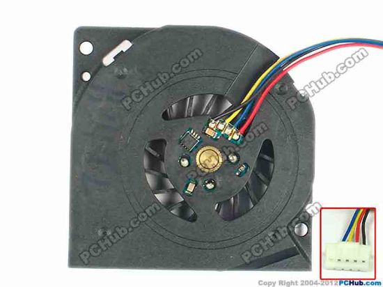 112237 SUNON TA001-09001 Cooling Fan  13.B3442.F.GN, 5V, 1.2W Bare, 5 pin No bottom cove SUNON TA001-09001 Cooling Fan  