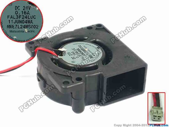 112400 Panasonic FAL3F24LUC Server - Blower Fan bw50x50x20, w225x2x2, 24V 0.16A Panasonic FAL3F24LUC Server - Blower Fan