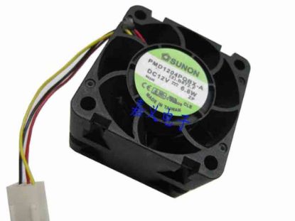 112445 SUNON PMD1204PQBX-A Server - Square Fan (2).B672.F, sq40x40x28, w40x3x3, 12V 6.8W SUNON PMD1204PQBX-A Server - Square Fan 