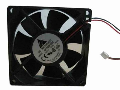 112775 Delta Electronics AFB0812H Server - Square Fan -SE35, sq80x80x25, w200x2x2, 12V 0.24A Delta Electronics AFB0812H Server - Square Fan 