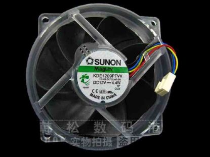 112874 SUNON KDE1209PTVX Server - Round Fan 13.MS.B2733.AF.GN, dia92x92x25, w25x4x4, 12V 4.4W SUNON KDE1209PTVX Server - Round Fan 