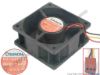 113318 SUNON KD1206PTB1 Server - Square Fan (2).TM.V, sq60x60x25, 3-wire, 12V 2.2W SUNON KD1206PTB1 Server - Square Fan 