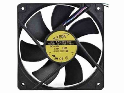 113650 ADDA AD1212DB-A7BGL Server - Square Fan sq120x120x25, 12V 0.13A ADDA AD1212DB-A7BGL Server - Square Fan 