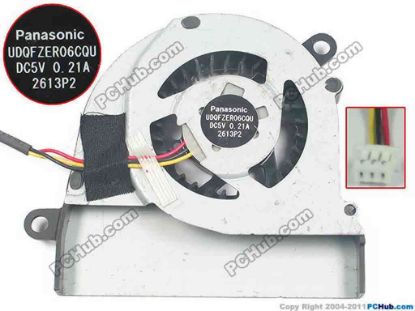 113694 Lenovo ThinkPad X120 Series Cooling Fan  5V 0.21A, Bare fan Lenovo ThinkPad X120 Series Cooling Fan  
