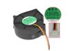 113728 Japan Servo MBDC24Z4S-924 Server - Blower Fan sq75x75x30, 3-wire, 24V 0.14A Japan Servo MBDC24Z4S-924 Server - Blower Fan