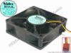 113793 Nidec D08A-12TH Server - Square Fan 05A, sq80x80x25, 3-wire, 12V 0.09A Nidec D08A-12TH Server - Square Fan 