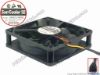 113798 Sanyo Denki 9AH0912M4D05 Server - Square Fan sq90x90x25, 3-wire, 12V 0.08A Sanyo Denki 9AH0912M4D05 Server - Square Fan 