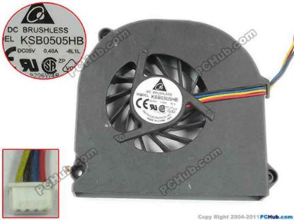 114840 Delta Electronics KSB0505HB Cooling Fan  8L1L, 5V 0.4A, Bare fan Delta Electronics KSB0505HB Cooling Fan  <h3 class="tb-main-title" data-title="全新原装 ASUS 华硕X87 风扇 X87Q X87E系列 笔记本风扇" style='font: 700 16px/21px tahoma, arial, "hiragino sans gb", 宋体, sans-serif; margin: 0px; padding: 0px; color: #3c3c3c; text-transform: none; text-indent: 0px; letter-spacing: normal; word-spacing: 0px; white-space: normal; min-height: 21px; font-size-adjust: none; font-stretch: normal; background-color: #ffffff; -webkit-text-stroke-width: 0px;'>ASUS 华硕X87 风扇 X87Q X87E系列 笔记本风扇</h3><br />