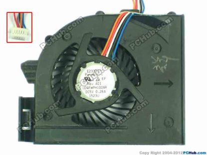 116529 Panasonic UDQFWPH10DAR Cooling Fan  5V 0.26A, Bare fan Panasonic UDQFWPH10DAR Cooling Fan  