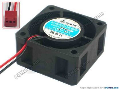 116824 Bi-Sonic BP402024H Server - Square Fan sq40x40x20, 2-wire, 24V 0.18A Bi-Sonic BP402024H Server - Square Fan 