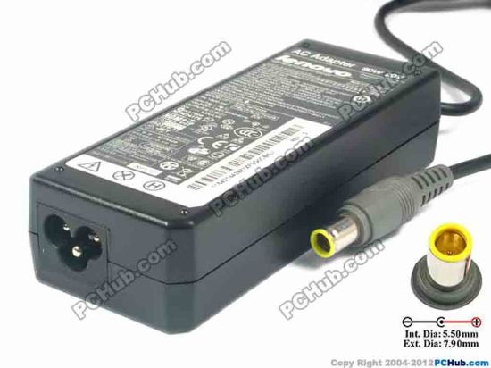 116947 Lenovo ThinkPad Edge E420 AC Adapter - NEW Original 20V 4.5A, 7.9/5.5mm With Pin, 3 Prong, New Lenovo ThinkPad Edge E420 AC Adapter - NEW Original This AC Adapter is for the use with ThinkPad T420 T430 E420 E50 E40