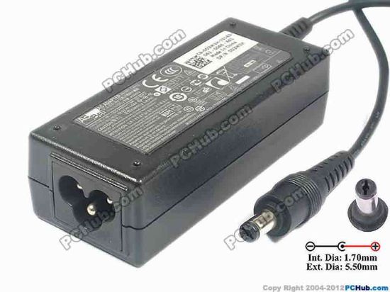 117438 Acbel Polytech AD9012 AC Adapter- Laptop 19V  1.58A, 5.5/1.7mm, 3-Prong Acbel Polytech AD9012 AC Adapter- Laptop 