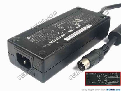 117442 Delta Electronics ADP-62AB AC Adapter- Laptop 12.2V 3.0A, 3.5V 8.0A, 7-Pin Din, C14 Delta Electronics ADP-62AB AC Adapter- Laptop 