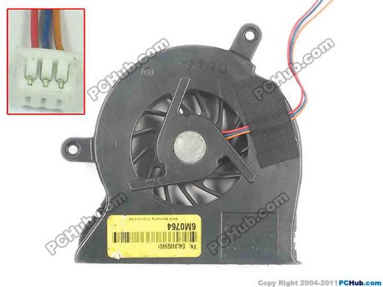 118506 Toshiba MCF-A10PAM05 Cooling Fan  5V 250mA Toshiba MCF-A10PAM05 Cooling Fan  