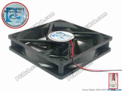 118582 XIFAN / Xinruilian RDH1225B Server - Square Fan sq120x120x25, 2-wire, 12V 0.40A XIFAN / Xinruilian RDH1225B Server - Square Fan 