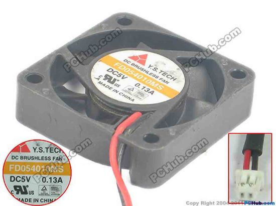 118589 XIFAN / Xinruilian RDM8025B Server - Square Fan sq80x80x25, w100x2x2, 12V 0.11A XIFAN / Xinruilian RDM8025B Server - Square Fan 