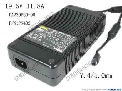 118983 Delta Electronics SADP-230AB AC Adapter - NEW Original 19.5V 11.8A, 7.4/5.0mm With Pin, C14, New Delta Electronics SADP-230AB AC Adapter - NEW Original 