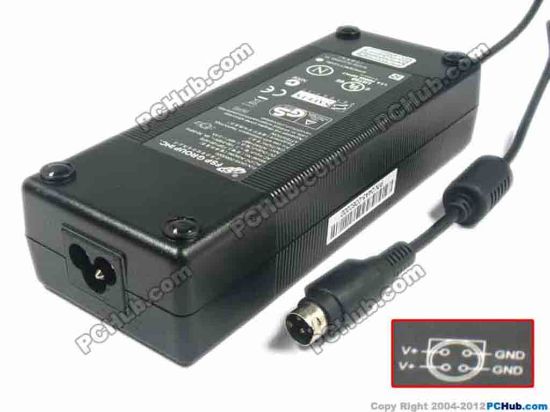 118989 FSP Group Inc FSP120-AFB AC Adapter 20V & Above 48v 2.5A, 4-Pin P1&2=V+, 3-Prong, New FSP Group Inc FSP120-AFB AC Adapter 20V & Above 