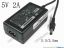 118994 Delta Electronics EADP-10AB AC Adapter 5V-12V 5V 2A, Barrel 5.5/2.5mm,2-Prong Delta Electronics EADP-10AB AC Adapter 5V-12V 