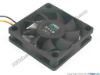 120667 Cooler Master A6015-39RB-3AN-F1 Server - Square Fan DF0601512RFMN, sq60x60x15, 3-wire, 12V 0.20A Cooler Master A6015-39RB-3AN-F1 Server - Square Fan 