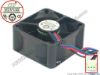 121202 SEI A4020B03MO Server - Square Fan sq40x40x20, 3-wire, 3.3V 0.38A SEI A4020B03MO Server - Square Fan 