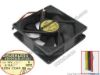 121320 ADDA AD0912LB-A72GL Server - Square Fan SEC, S, sq90x90x25, 3-wire, 12V 0.13A ADDA AD0912LB-A72GL Server - Square Fan 