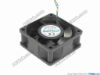 121378 Everflow F126025DU Server - Square Fan sq60x60x25, 4-wire, 12V 0.26A Everflow F126025DU Server - Square Fan 