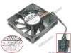 121475 Sanyo Denki 9PH0812P7S04 Server - Square Fan sq80x80x15, w40x4x4, 12V 0.26A Sanyo Denki 9PH0812P7S04 Server - Square Fan