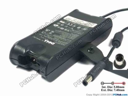 122975 Dell Common Item (Dell) AC Adapter - NEW Original 19.5V 4.62A, 7.4/5.0mm With Pin, 3-Prong, Flat, Ne Dell Common Item (Dell) AC Adapter - NEW Original 
