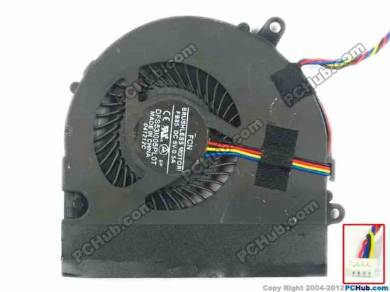 123132 Forcecon DFS531005PL0T Cooling Fan  0 Forcecon DFS531005PL0T Cooling Fan  