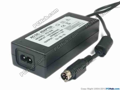 124153 PCH OEM Power AC Adapter - Compatible 5V 6A, 4-Pin P1&4=V+, 2-Prong, New PCH OEM Power AC Adapter - Compatible 