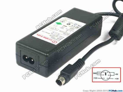 124174 Other Brands COMING DATA AC Adapter 5V-12V 12V 2A, 5V 2A, 6P, P1&2=5V, P3&4=12V, 2-Prong, New Other Brands COMING DATA AC Adapter 5V-12V 