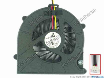124181 Delta Electronics KSB0505HA-A Cooling Fan  -AH93, DC5V 0.38A,  Bare fan Delta Electronics KSB0505HA-A Cooling Fan  