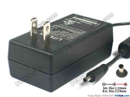 124557 LITE-ON PB-1080-1-ROHS AC Adapter 5V-12V 5V 2A, 3.5/1.35mm, US 2-Pin Plug, New LITE-ON PB-1080-1-ROHS AC Adapter 5V-12V 