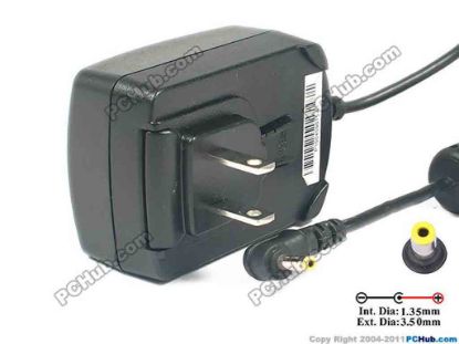 124560 PHIHONG PSA15R-050P AC Adapter 5V-12V 5V 3A, 3.5/1.35mm, US 2-Pin Plug, New PHIHONG PSA15R-050P AC Adapter 5V-12V