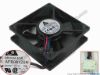 125016 Delta Electronics AFB0812SH Server - Square Fan R00, sq80x80x25, 3-wire, 12V 0.51A Delta Electronics AFB0812SH Server - Square Fan 