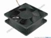 125017 Delta Electronics AFB0812SH Server - Square Fan SP25, sq80x80x25, w40x4x4, 12V 0.51A Delta Electronics AFB0812SH Server - Square Fan 