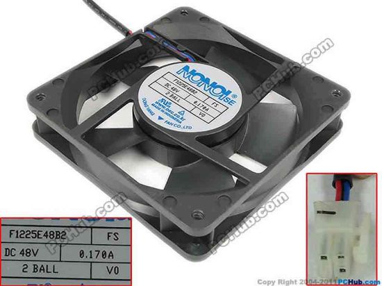 125202 NONOISE F1225E48B2 Server - Square Fan sq120x120x25, w260x3x4, 48V 0170A NONOISE F1225E48B2 Server - Square Fan <p><br />
</p>