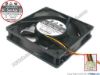 125355 Sanyo Denki 109P1224H4D031 Server - Square Fan sq120x120x25, 3-wire, 24V 0.24A Sanyo Denki 109P1224H4D031 Server - Square Fan