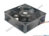 125370 Sanyo Denki 109R0812M440 Server - Square Fan sq80x80x25, 3-wire, 12V 0.09A Sanyo Denki 109R0812M440 Server - Square Fan 
